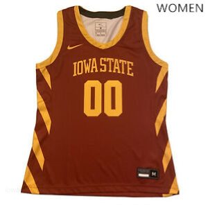 For Real Women Iowa State University #00 Custom Cardinal Basketball Jersey - Custom Jersey - Iowa State Jersey